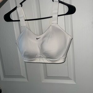 Nike Women's white Sports Bra